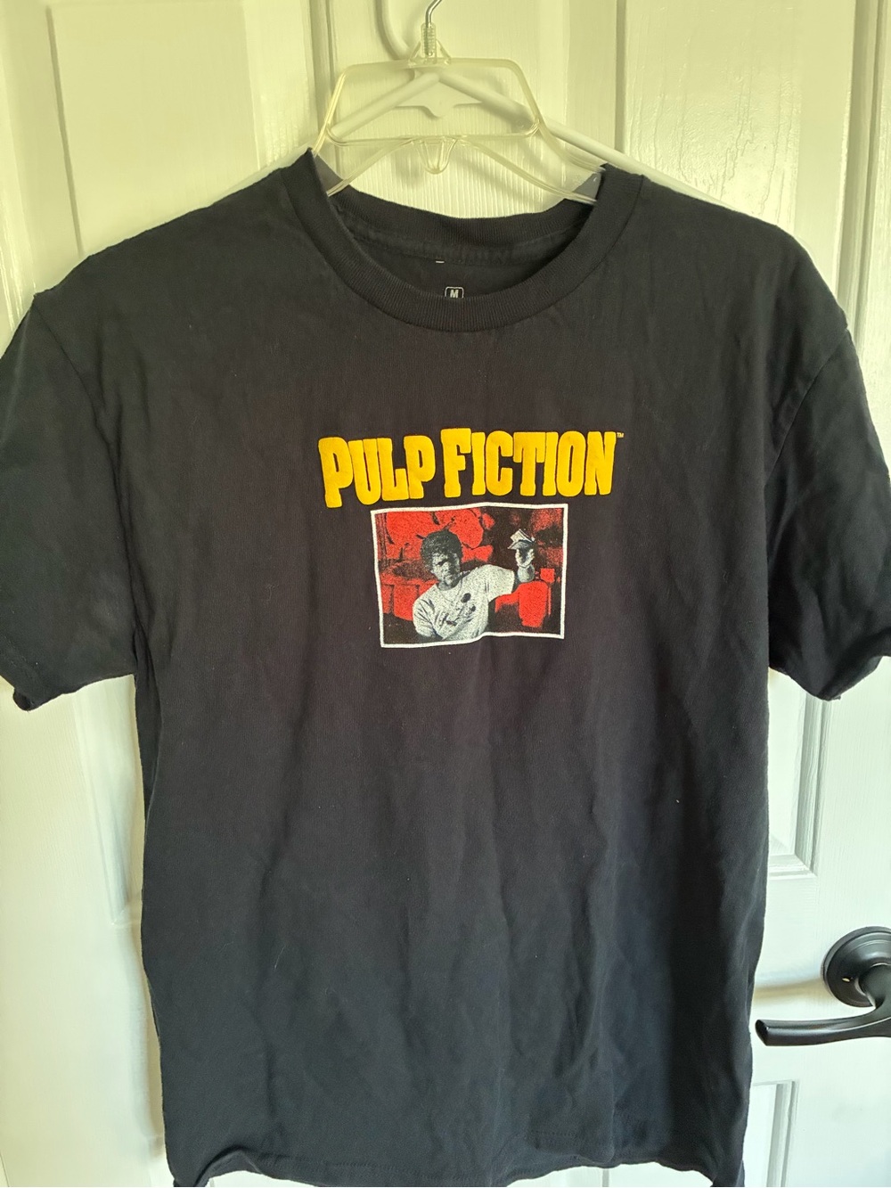 Pulp Fiction Movie Graphic T-Shirt - Double Sided Jules Winnfield Quote - Size M